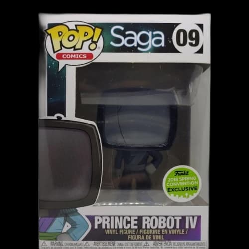 Funko Pop! Comics Saga Prince Robot IV Spring Convention Exclusive Figure #09
