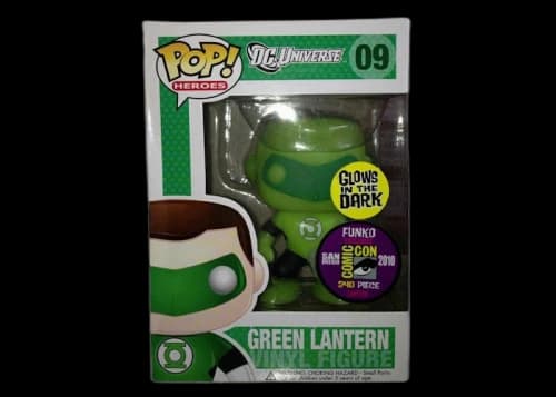 Funko Pop! DC Comics Green Lantern (Glow) (Green) SDCC Figure #09