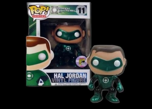 Funko Pop! DC Green Lantern Hal Jordan (Metallic) SDCC Figure #11