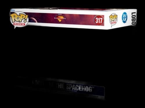 Funko Pop! DC Supergirl Rides Lobo on the Spacehog Figure #317
