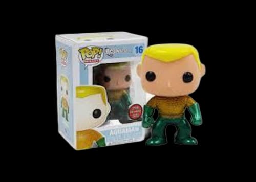 Funko Pop! DC Universe Aquaman (Metallic) Gemini Collectibles Exclusive Figure #16