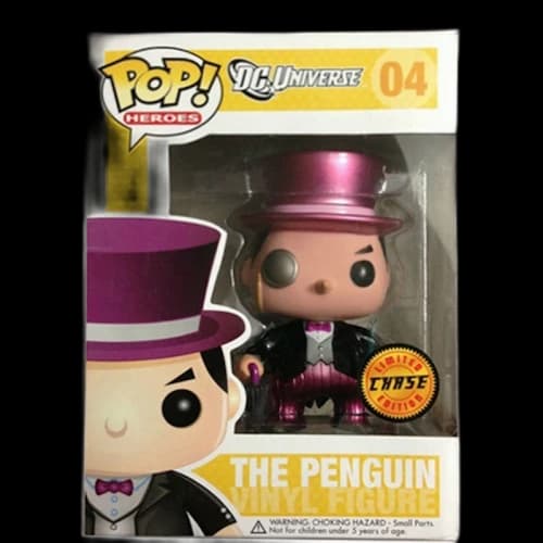 Funko Pop! DC Universe The Penguin (Chase) (Metallic) Figure #04