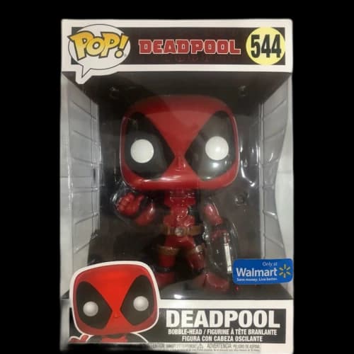 Funko Pop! Deadpool Walmart Exclusive 10 inch Figure #544