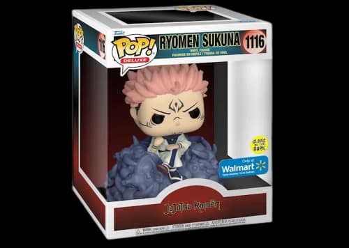 Funko Pop! Deluxe Jujutus Kaisen Ryomen Sukuna GITD Walmart Exclusive Figure #1116