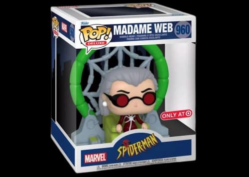 Funko Pop! Deluxe Marvel Spider-Man Madame Web Target Exclusive Figure #960
