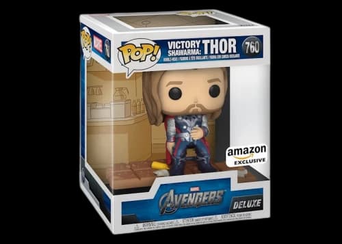 Funko Pop! Deluxe Marvel The Avengers Victory Shawarma: Thor Amazon Exclusive Figure #760