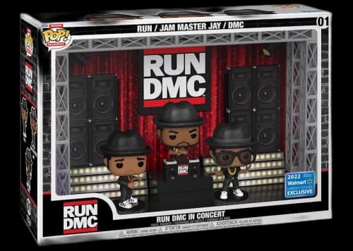 Funko Pop! Deluxe Moment RUN DMC In Concert 2022 Walmart Exclusive Figure #01