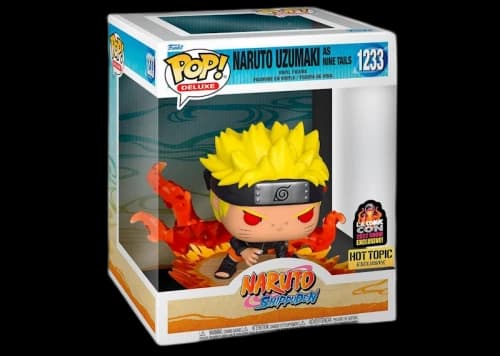 Funko Pop! Deluxe Naruto Shippuden Naruto Uzumaki as Nine Tails 2022 LACC Hot Topic Exclusive Figure #1233