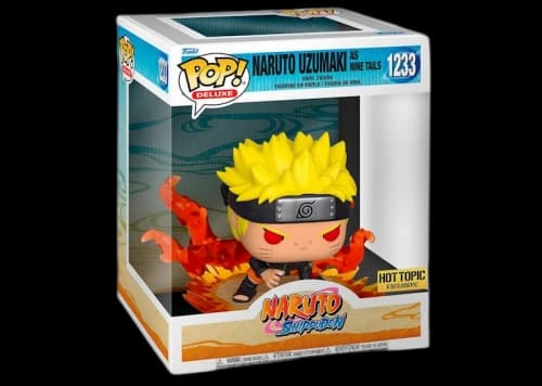 Funko Pop! Deluxe Naruto Shippuden Naruto Uzumaki as Nine Tails Hot Topic Exclusive Figure #1233