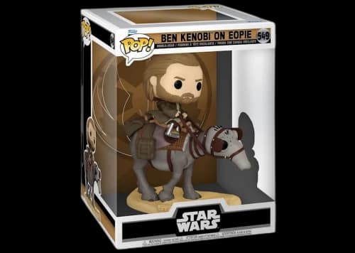 Funko Pop! Deluxe Star Wars Ben Kenobi on Eopie Figure #549