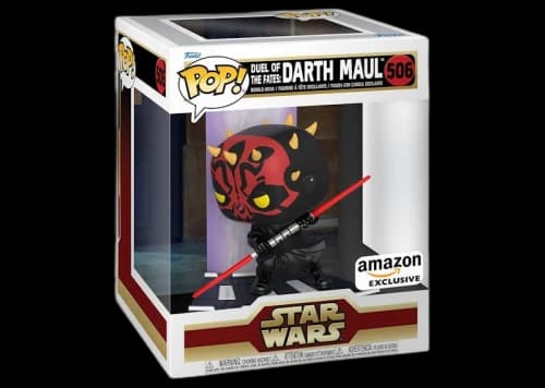 Funko Pop! Deluxe Star Wars Duel of The Fates: Darth Maul Amazon Exclusive Figure #506