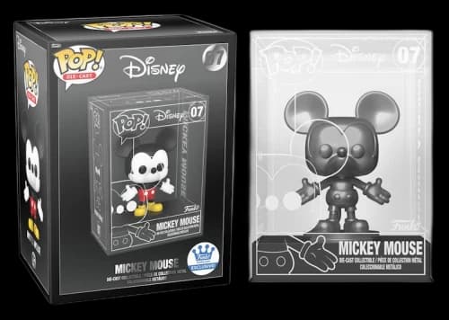 Funko Pop! Die-Cast Disney Mickey Mouse Chase Edition Funko Shop Exclusive Figure #07
