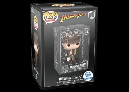 Funko Pop! Die-Cast Indiana Jones Funko Shop Exclusive Figure #08