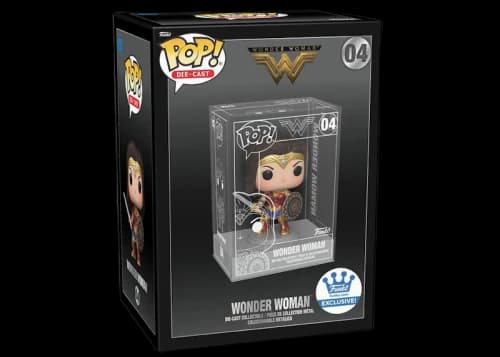 Funko Pop! Die-Cast Wonder Woman Funko Shop Exclusive Figure #04