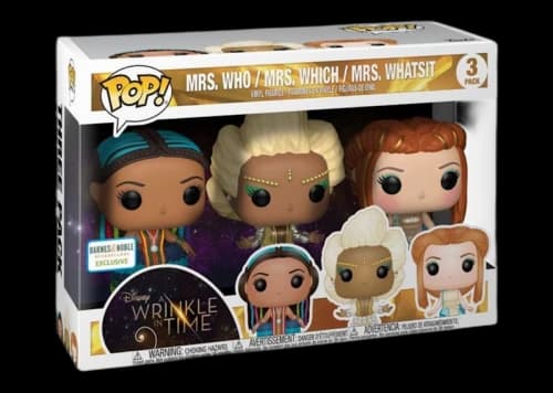 Funko Pop! Disney A Wrinkle in Time Mrs. Who/Mrs. Which/Mrs. Whatsit Barnes & Noble Exclusive 3 Pack