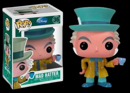 Funko Pop! Disney Alice In Wonderland Mad Hatter Figure #36