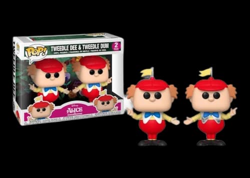 Funko Pop! Disney Alice in Wonderland Tweedle Dee & Tweedle Dum 2 Pack
