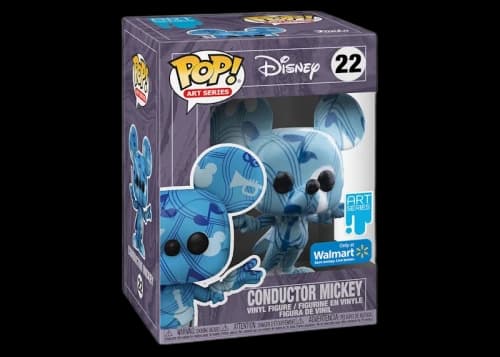 Funko Pop! Disney Artist Series Conductor Mickey Walmart Exclusive Figure #22