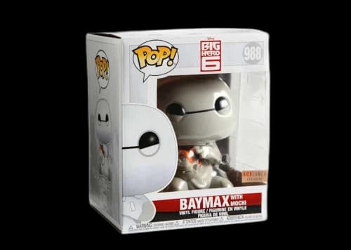 Funko Pop! Disney Baymax with Mochi (Glow) Chase Box Lunch Exclusive Figure #988