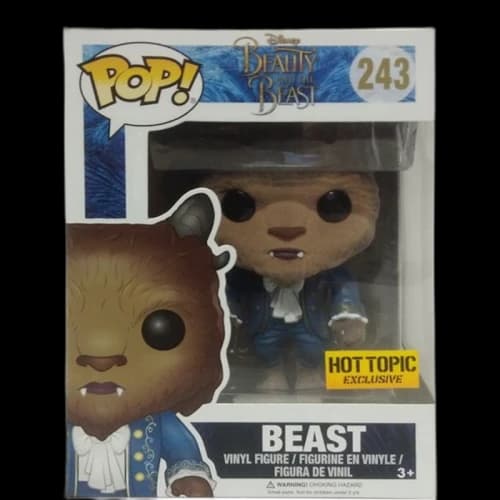 Funko Pop! Disney Beauty and the Beast Beast Hot Topic Exclusive Figure #243