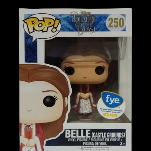 Funko Pop! Disney Beauty and the Beast Belle (Castle Grounds) FYE Exclusive Figure #250