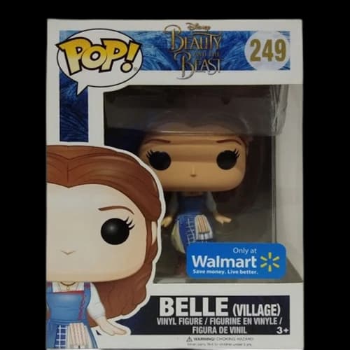 Funko Pop! Disney Beauty and the Beast Belle (Village) Walmart Exclusive Figure #249