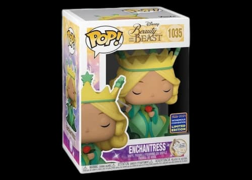 Funko Pop! Disney Beauty and the Beast Enchantress Funko Wondrous Convention Edition Figure #1035