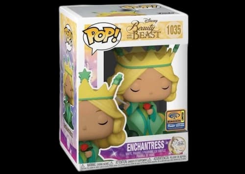 Funko Pop! Disney Beauty and the Beast Enchantress WonderCon Exclusive Figure #1035