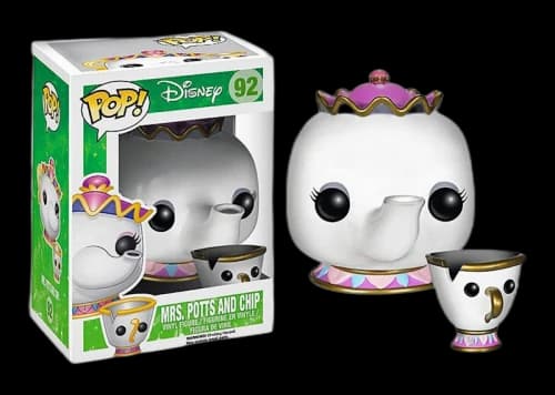 Funko Pop! Disney Beauty and the Beast Mrs. Potts and Chip Figure #92