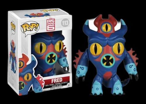 Funko Pop! Disney Big Hero 6 Fred Figure #113