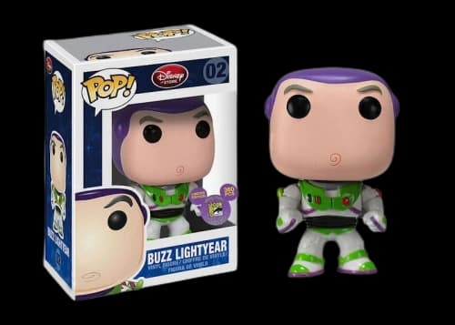 Funko Pop! Disney Buzz Lightyear (Metallic) SDCC Figure #32