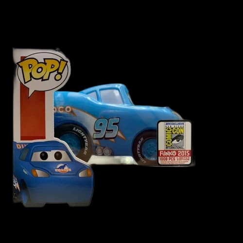 Funko Pop! Disney Cars Lightning McQueen SDCC Figure #128