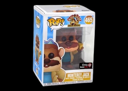 Funko Pop! Disney Chip 'n Dale Rescue Rangers Monterey Jack GameStop Exclusive Figure #465