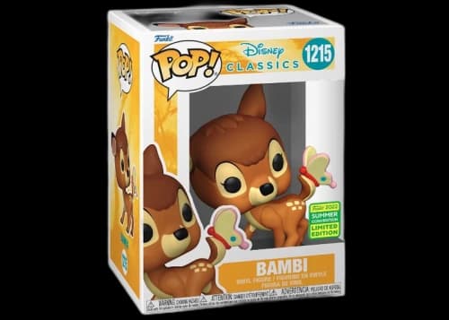 Funko Pop! Disney Classics Bambi 2022 Summer Convention Exclusive Figure #1215