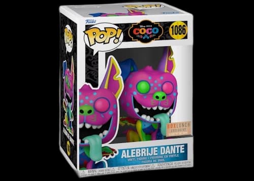 Funko Pop! Disney Coco Alebrije Dante GITD Box Lunch Exclusive Figure #1086