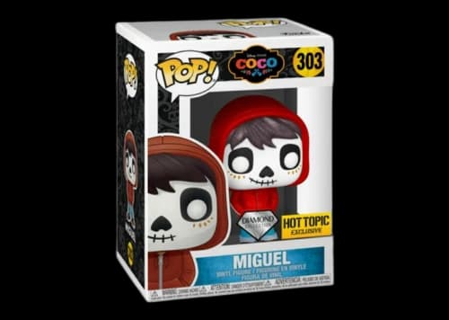 Funko Pop! Disney Coco Miguel Diamond Hot Topic Exclusive Figure #303