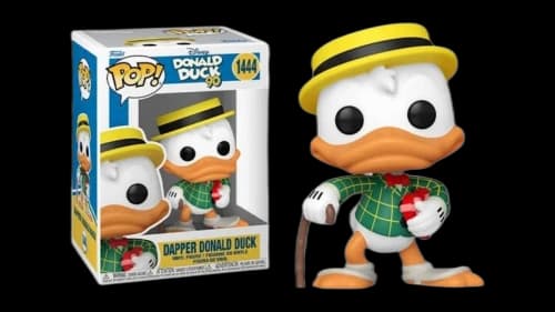 Funko POP! Disney: Donald Duck 90'-Dapper Donald Duck Figure #1444