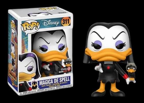 Funko Pop! Disney Duck Tales Magica De Spell with Raven Poe GameStop Exclusive Figure #311