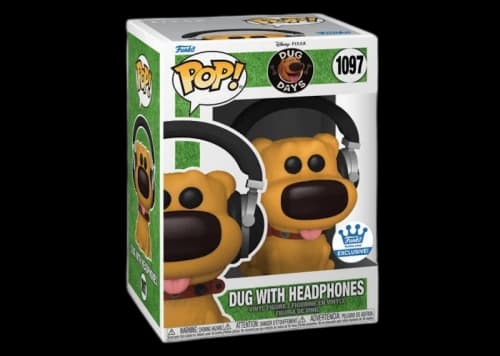 Funko Pop! Disney Dug Days (Dug With Headphones) Funko Shop Exclusive Figure #1097