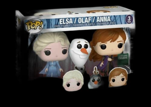 Funko Pop! Disney Frozen II Elsa / Olaf / Anna Barnes & Noble Exclusive 3 Pack