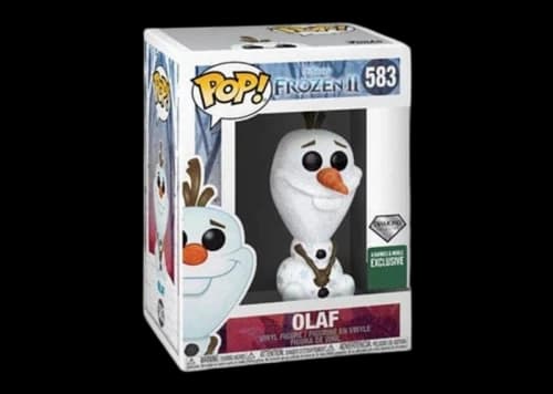 Funko Pop! Disney Frozen II Olaf Diamond Barnes & Noble Exclusive Figure #583