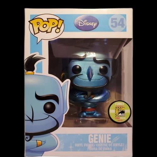 Funko Pop! Disney Genie (Metallic) SDCC Figure #54