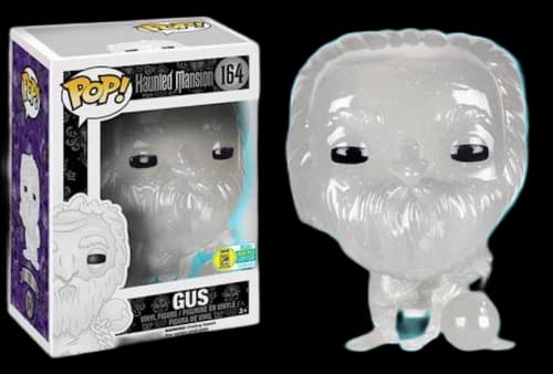 Funko Pop! Disney Haunted Mansion Gus (Glitter Glow White) SDCC Figure #164