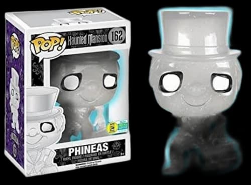 Funko Pop! Disney Haunted Mansion Phineas (Glow) SDCC Figure #162