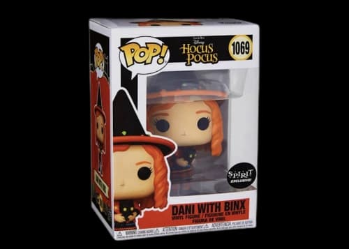Funko Pop! Disney Hocus Pocus Dani with Binx Spirit Exclusive Figure #1069