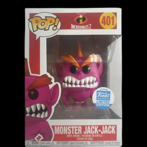 Funko Pop! Disney Incredibles 2 Monster Jack-Jack Funko Shop Edition Figure #401