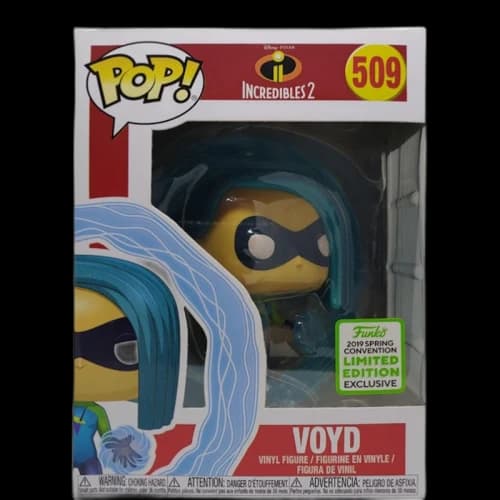 Funko Pop! Disney Incredibles 2 Voyd Spring Convention Exclusive Figure #509