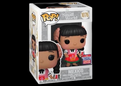 Funko Pop! Disney It's A Small World Mexico 2021 Summer Virtual Funnkon Exclusive Figure #1076