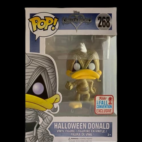 Funko Pop! Disney Kingdom Hearts Halloween Donald Fall Convention Figure #268
