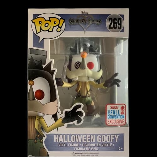 Funko Pop! Disney Kingdom Hearts Halloween Goofy Fall Convention Exclusive Figure #269